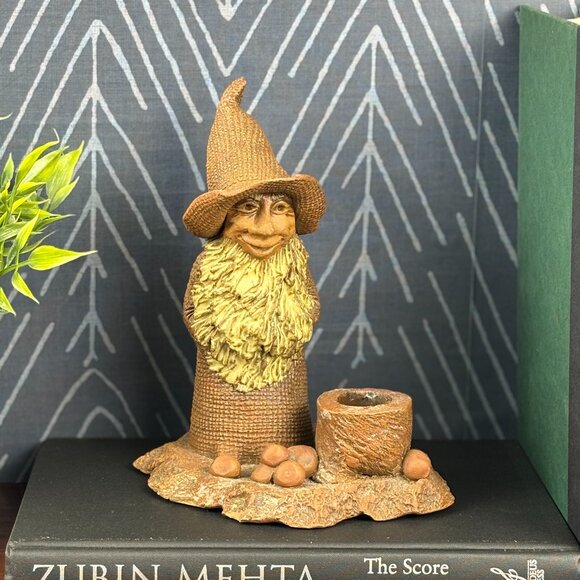 Vintage Gentlefolk Figurine Windridge House Darren Perkins Gnome made in Canada - Picture 1 of 15